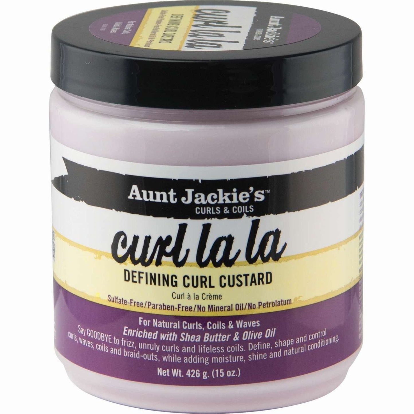 Aunt Jackies Curl La La Custard 15 Oz