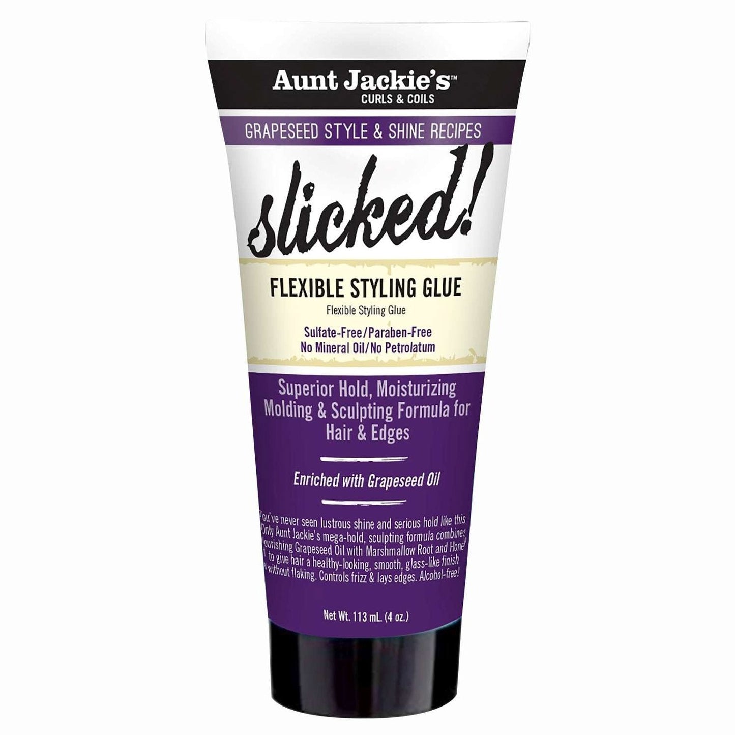 Aunt Jackies Aunt Jackies Grapeseed Slicked 4 Oz