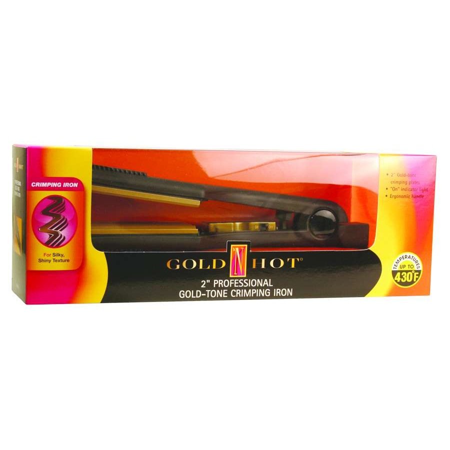 Gold N Hot Gold N Hot Gold Crimping Iron 2 In