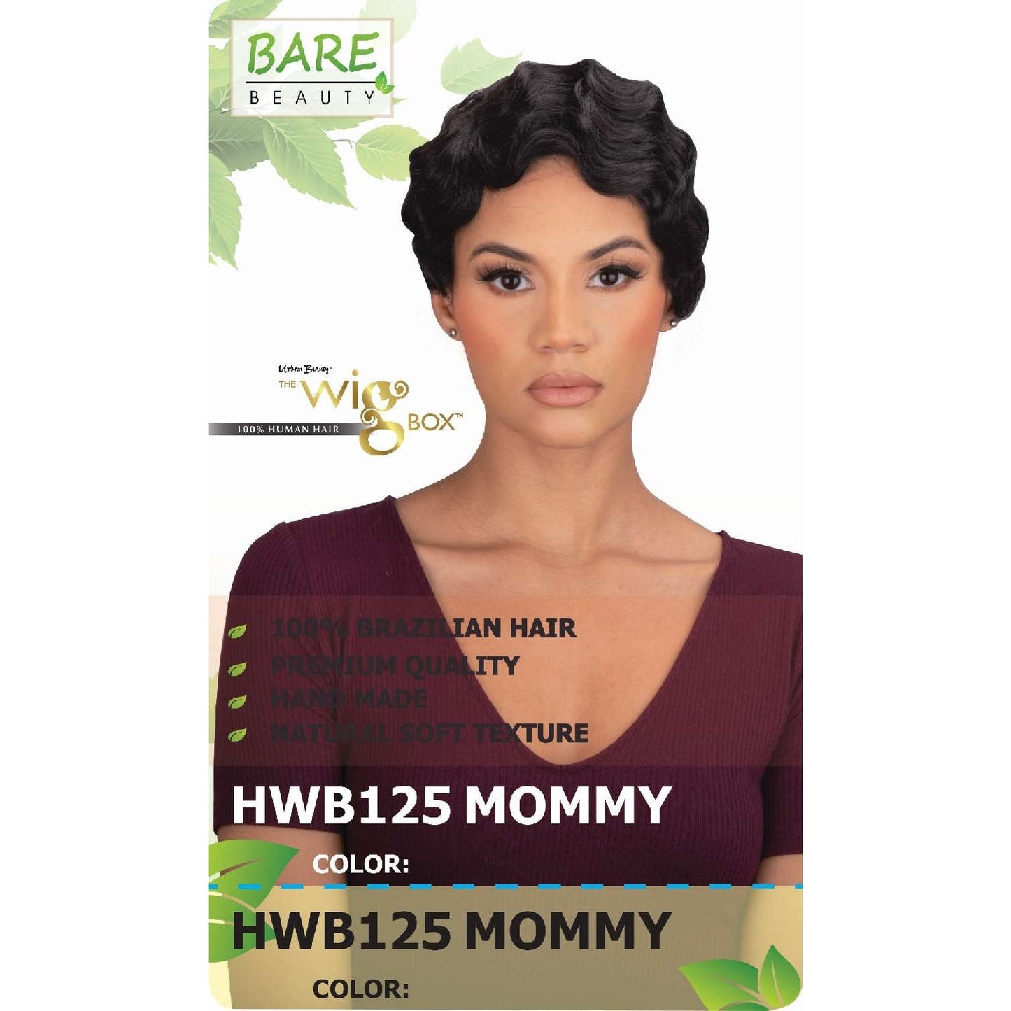 Human Hair Wig Hwb125 Mommy-2