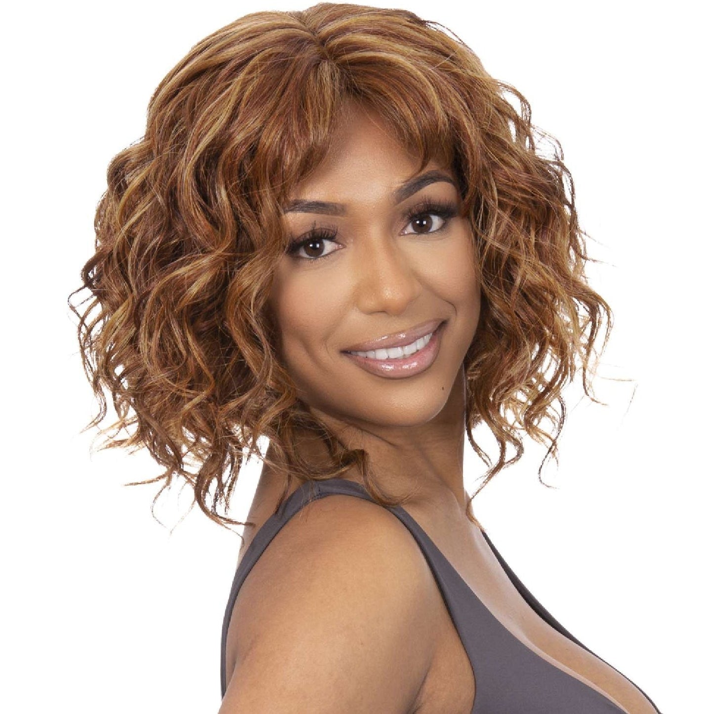 Synthetic Lace Wig Lw369 Heidi-#Spicy Ginger