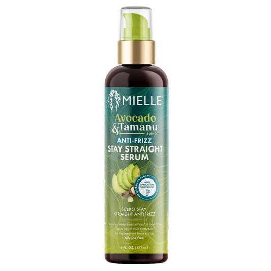 Mielle Avocado Tamanu Anti-Frizz Stay Straight Serum 4.0 Fl Oz