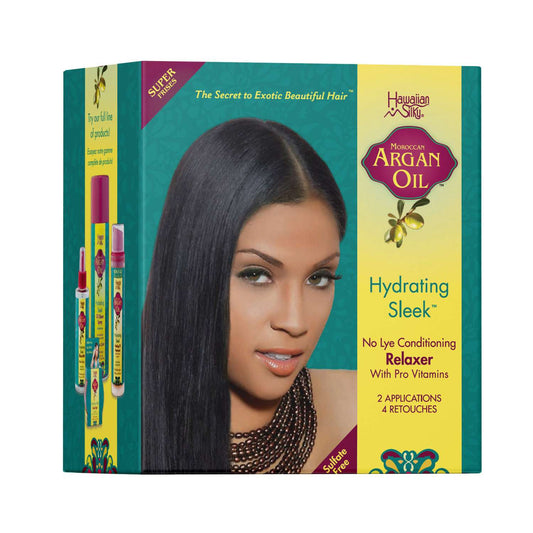 Hawaiian Silky Argan  No Lye 2 Application Super