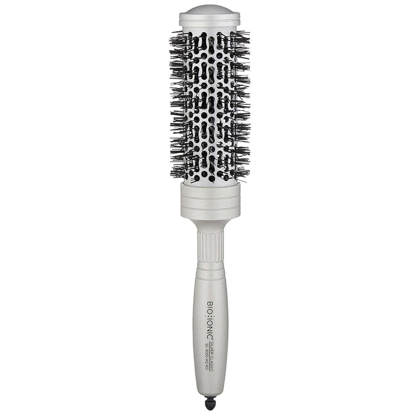 Bioionic Silver Classic Brush Medium