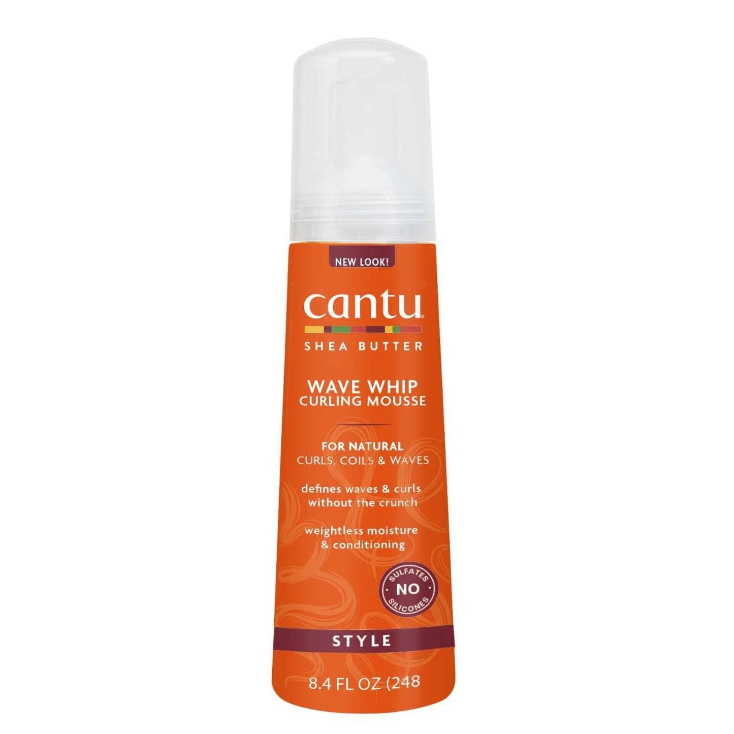 Cantu Shea Butter For Natural Hair Wave Whip Curling Mousse